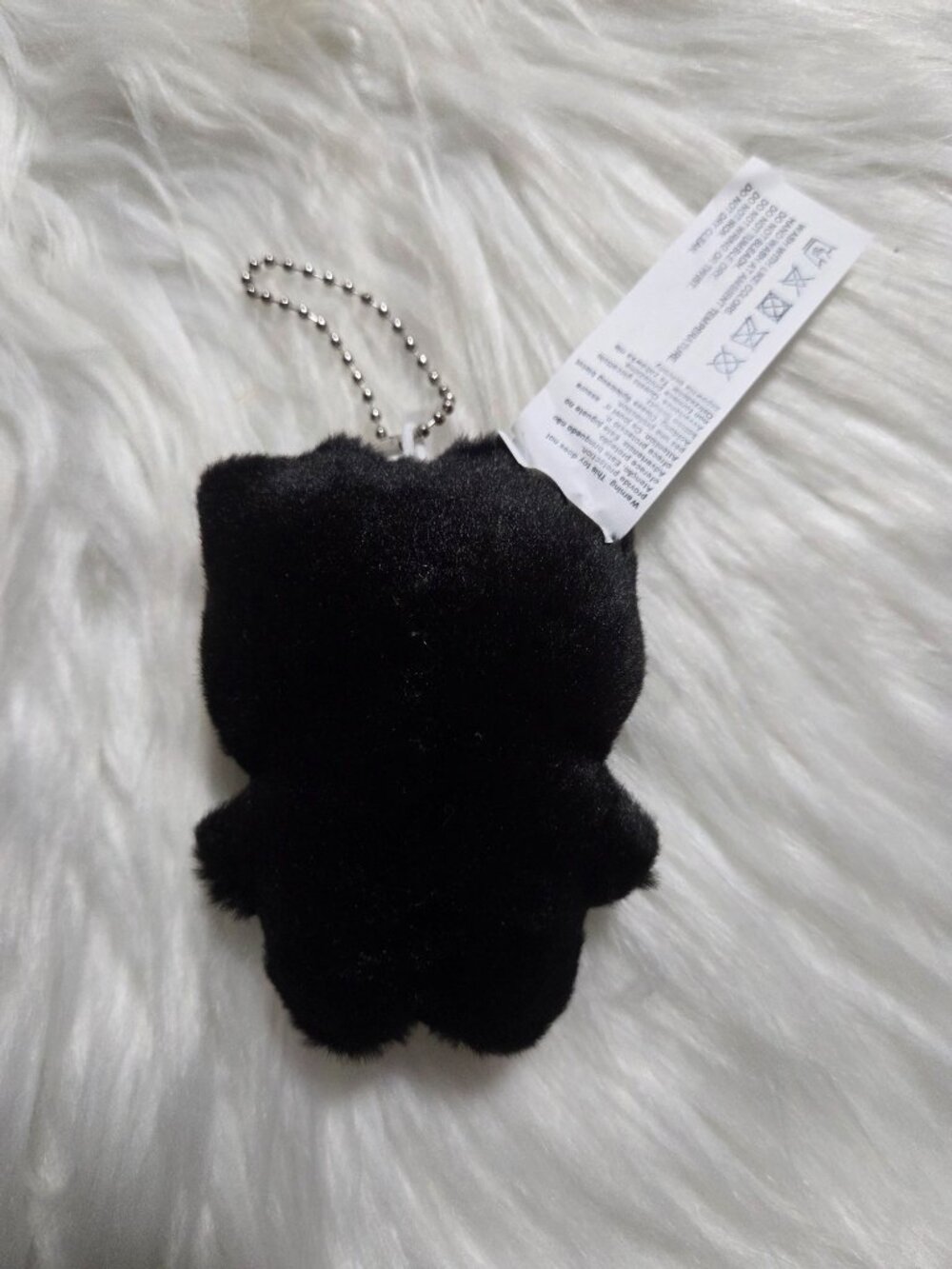 Hello Kitty Skeleton Plush Keychain - Picture 2 of 5